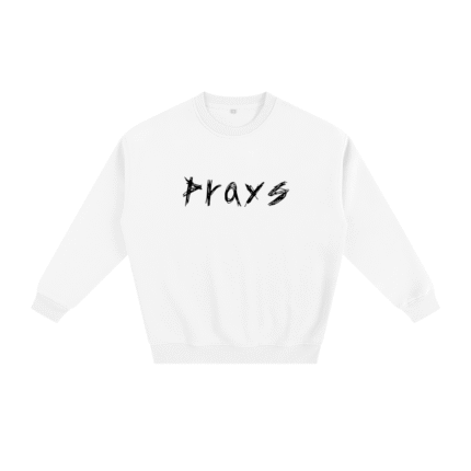 Prays Crewneck - Black Logo
