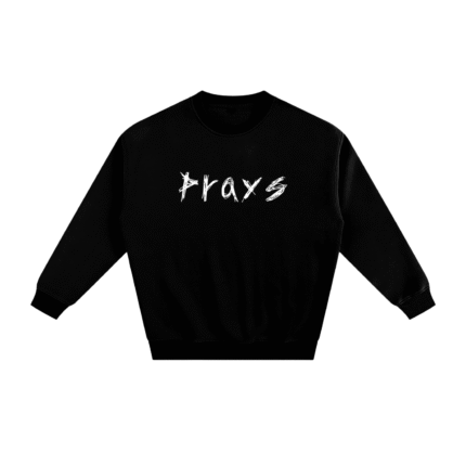 Prays Crewneck - White Logo
